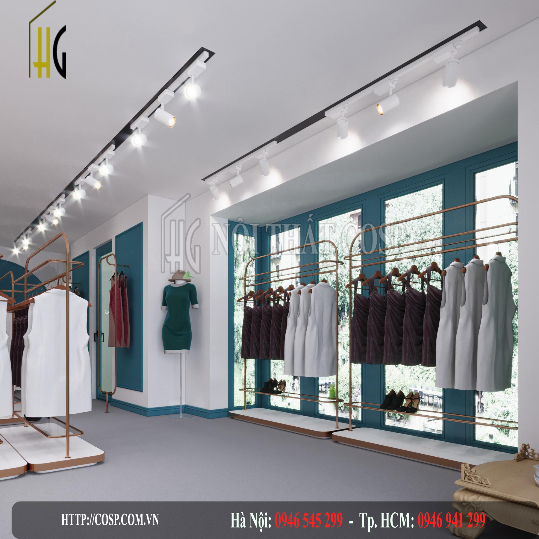 thiet ke shop thoi trang gnartan 3
